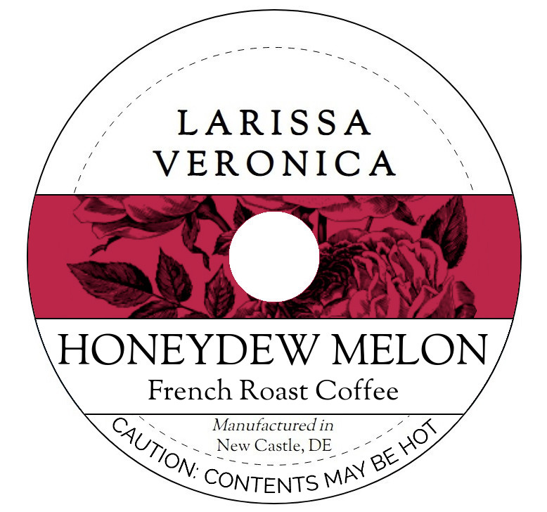 Honeydew Melon French Roast Coffee <BR>(Single Serve K-Cup Pods)