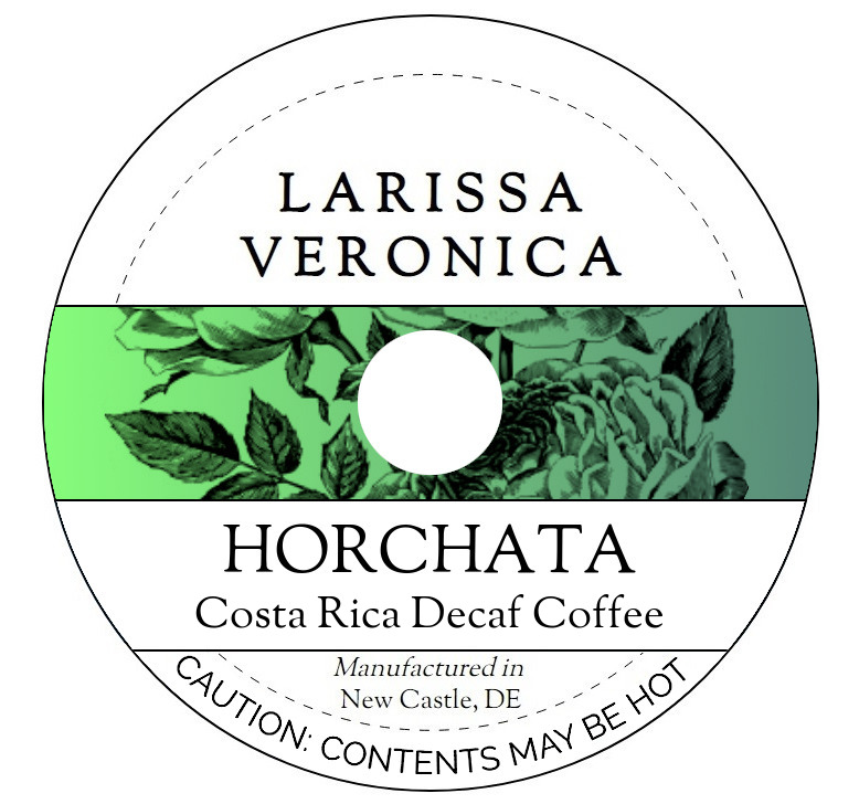 Horchata Costa Rica Decaf Coffee <BR>(Single Serve K-Cup Pods)
