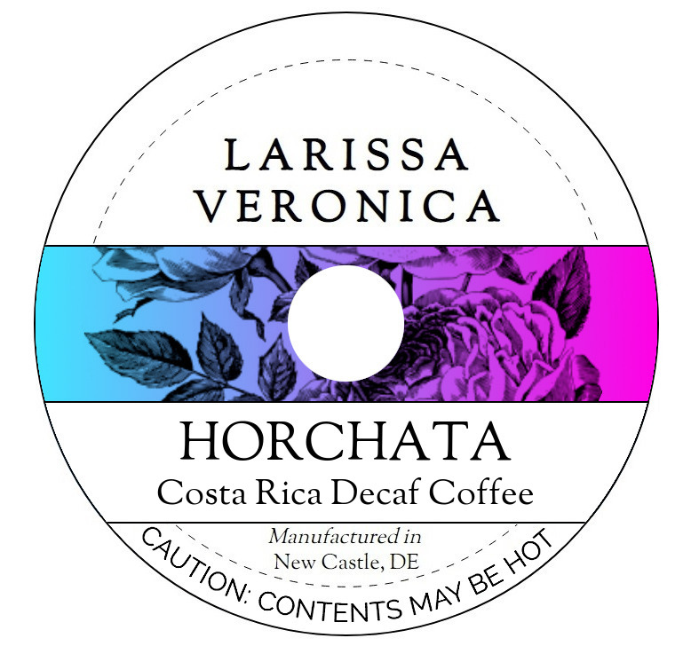 Horchata Costa Rica Decaf Coffee <BR>(Single Serve K-Cup Pods)