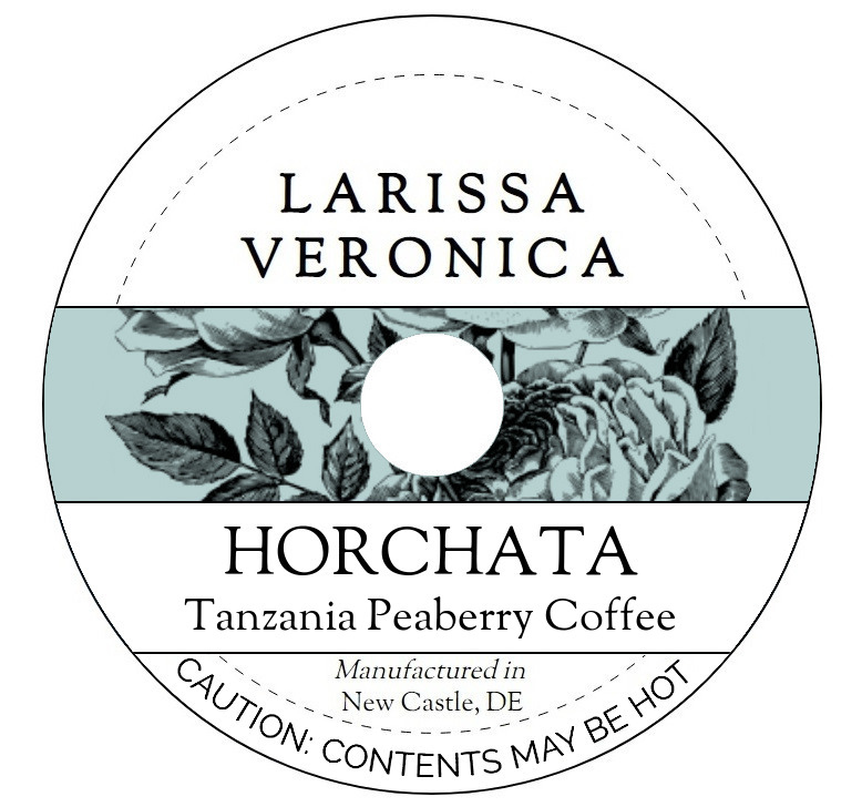 Horchata Tanzania Peaberry Coffee <BR>(Single Serve K-Cup Pods)