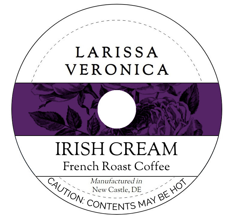 Irish Cream French Roast Coffee <BR>(Single Serve K-Cup Pods)