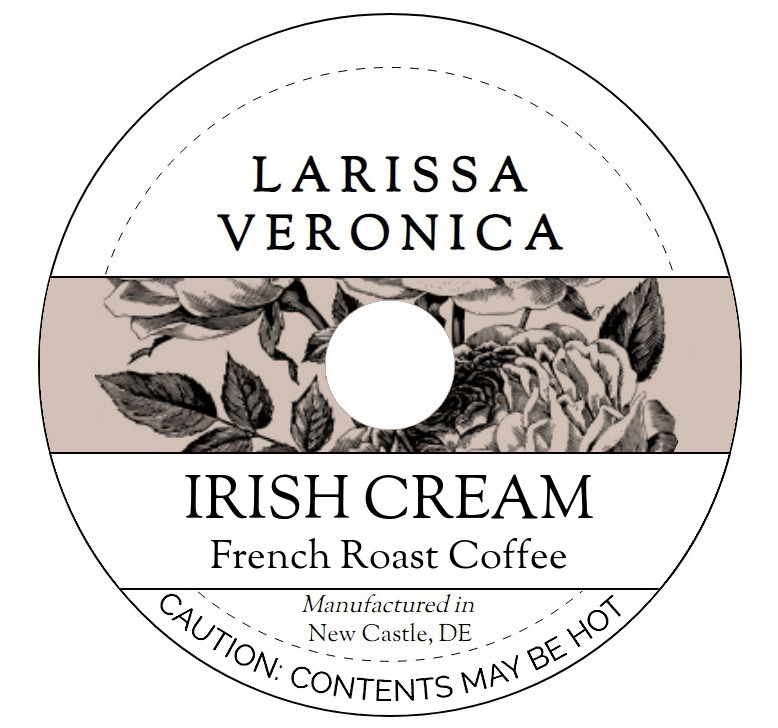 Irish Cream French Roast Coffee <BR>(Single Serve K-Cup Pods)