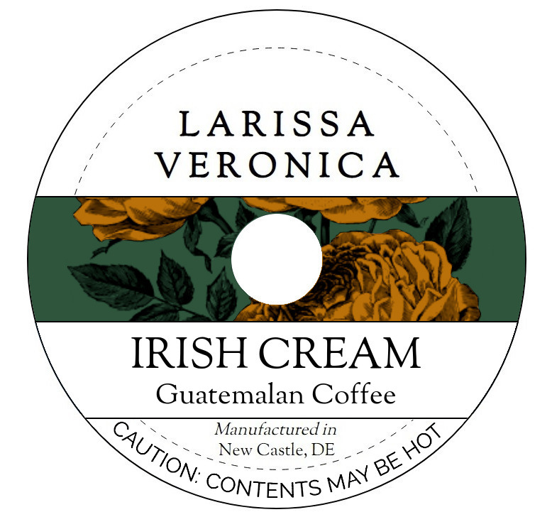 Irish Cream Guatemalan Coffee <BR>(Single Serve K-Cup Pods)