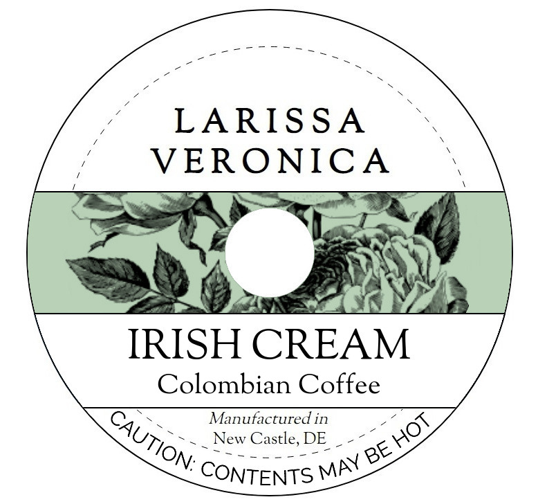 Irish Cream Colombian Coffee <BR>(Single Serve K-Cup Pods)