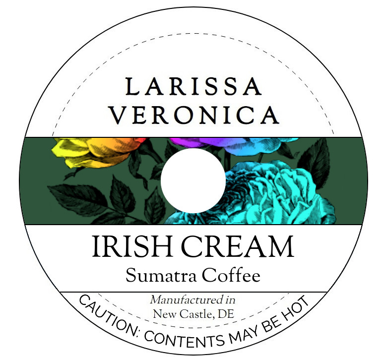 Irish Cream Sumatra Coffee <BR>(Single Serve K-Cup Pods)
