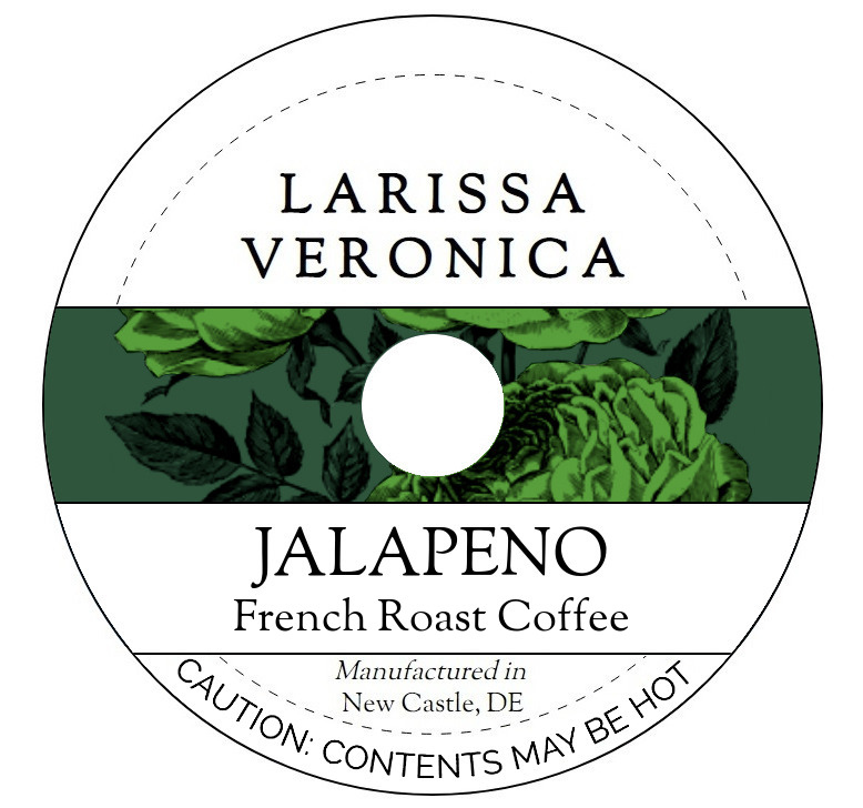 Jalapeno French Roast Coffee <BR>(Single Serve K-Cup Pods)