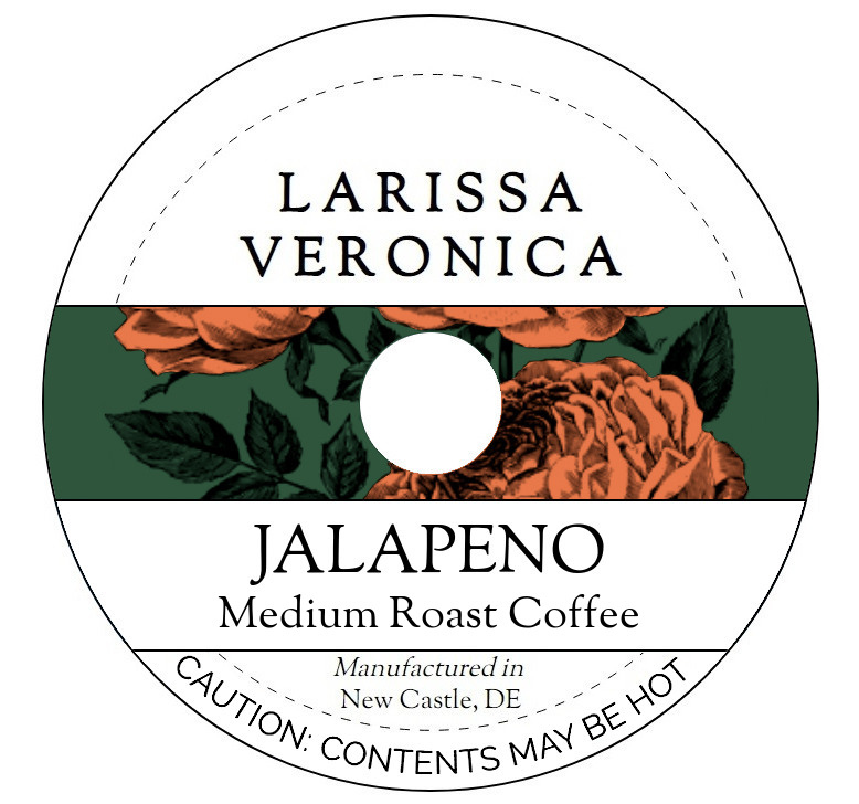 Jalapeno Medium Roast Coffee <BR>(Single Serve K-Cup Pods)