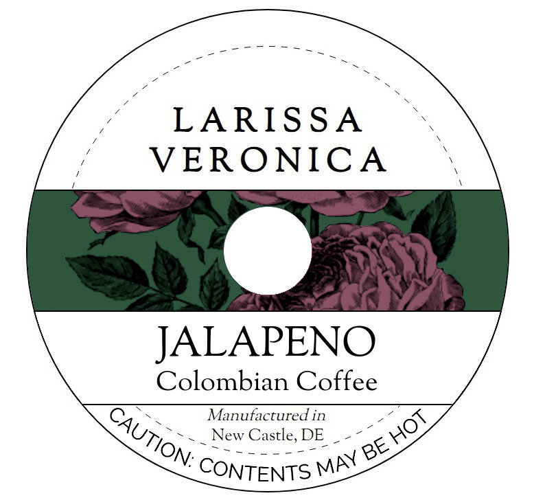 Jalapeno Colombian Coffee <BR>(Single Serve K-Cup Pods)