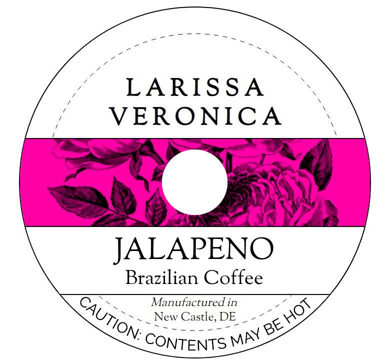 Jalapeno Brazilian Coffee <BR>(Single Serve K-Cup Pods)