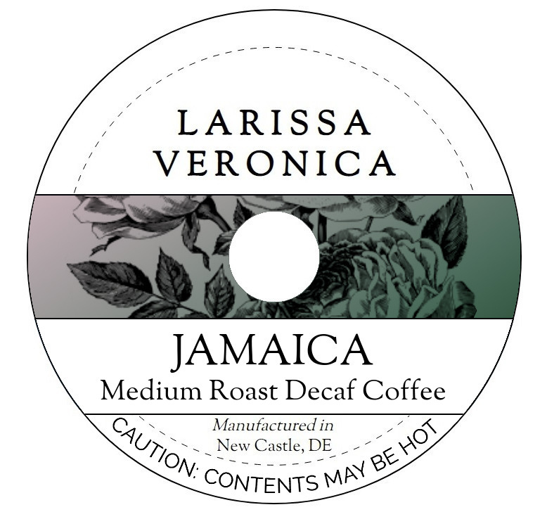 Jamaica Medium Roast Decaf Coffee <BR>(Single Serve K-Cup Pods)