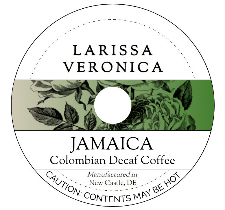 Jamaica Colombian Decaf Coffee <BR>(Single Serve K-Cup Pods)