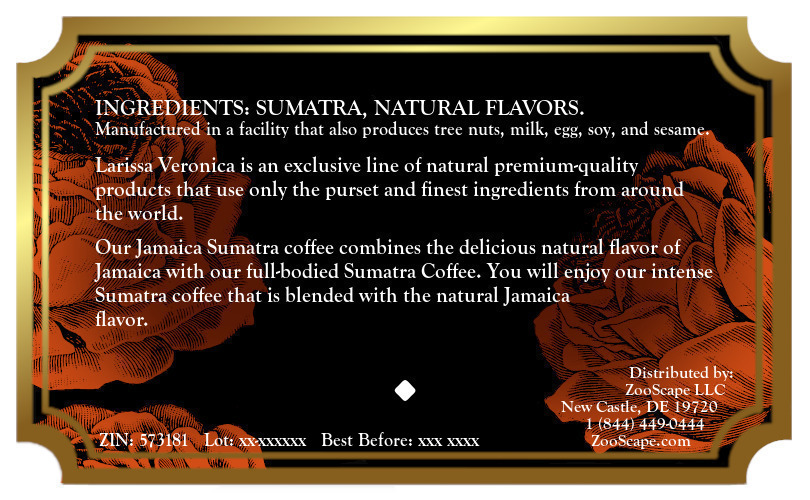 Jamaica Sumatra Coffee <BR>(Single Serve K-Cup Pods)