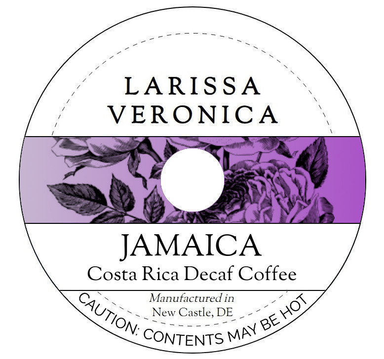 Jamaica Costa Rica Decaf Coffee <BR>(Single Serve K-Cup Pods)