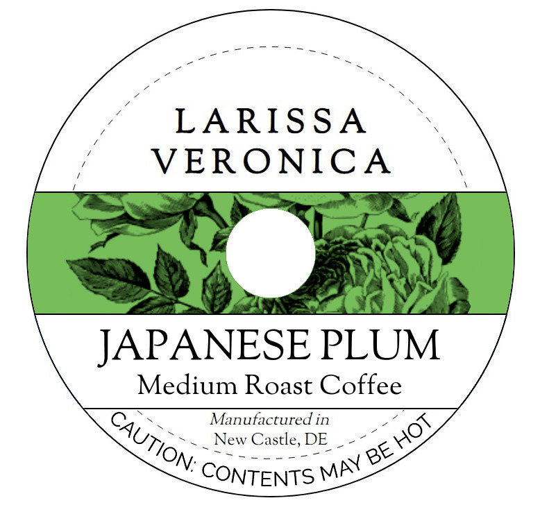 Japanese Plum Medium Roast Coffee <BR>(Single Serve K-Cup Pods)