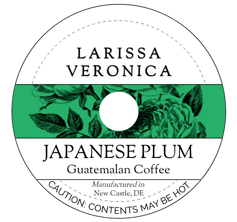 Japanese Plum Guatemalan Coffee <BR>(Single Serve K-Cup Pods)