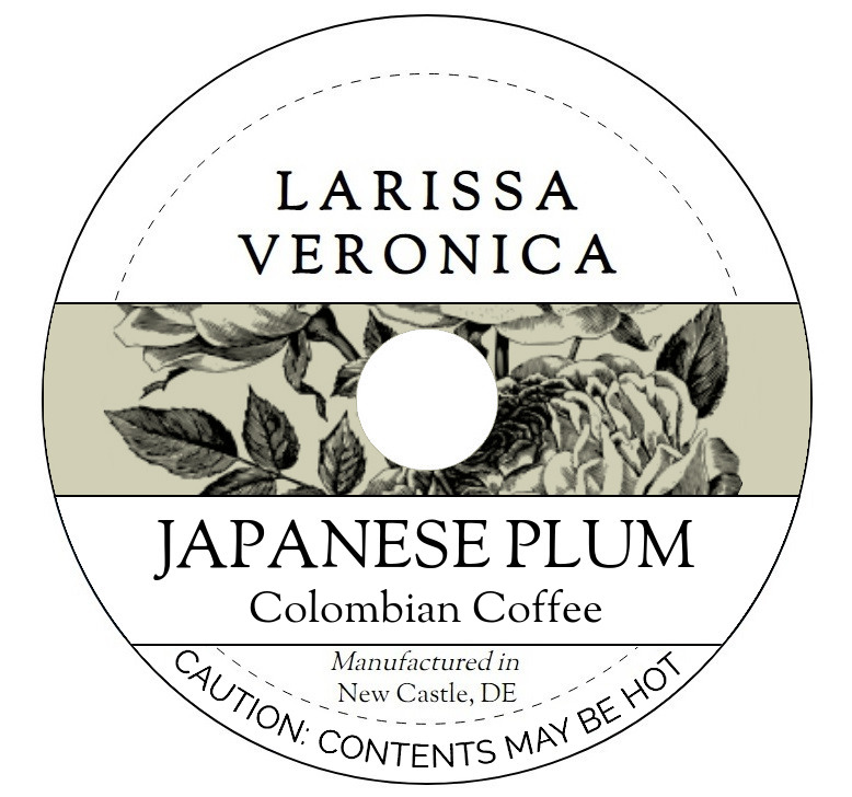 Japanese Plum Colombian Coffee <BR>(Single Serve K-Cup Pods)