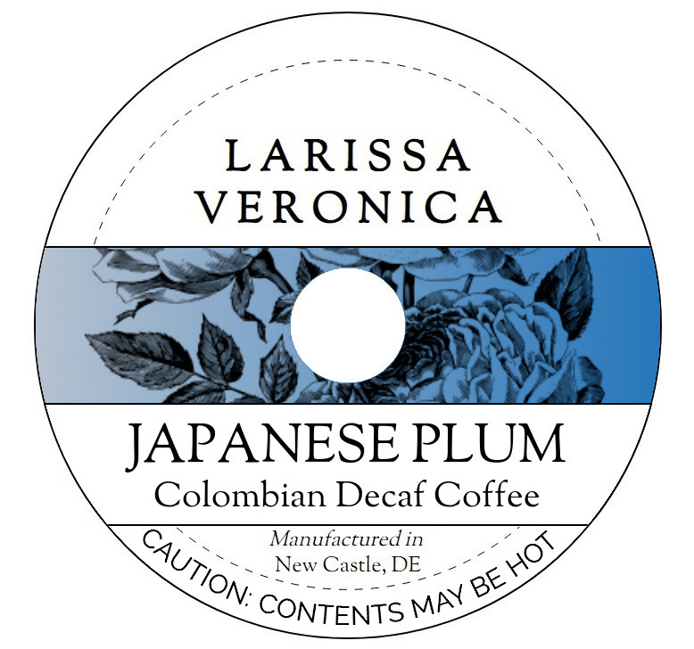 Japanese Plum Colombian Decaf Coffee <BR>(Single Serve K-Cup Pods)
