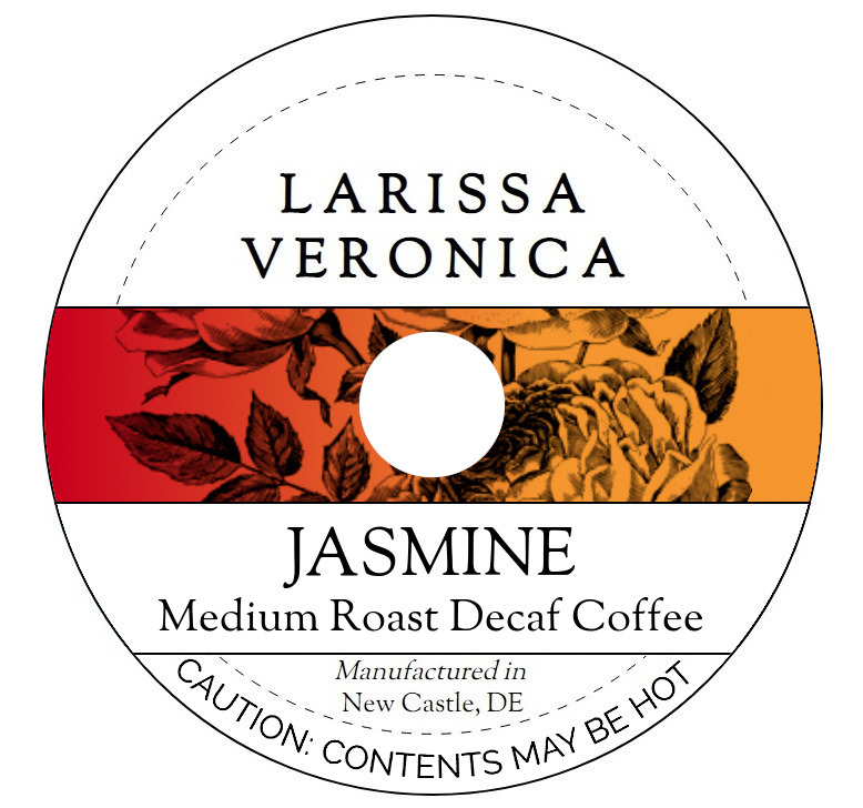 Jasmine Medium Roast Decaf Coffee <BR>(Single Serve K-Cup Pods)