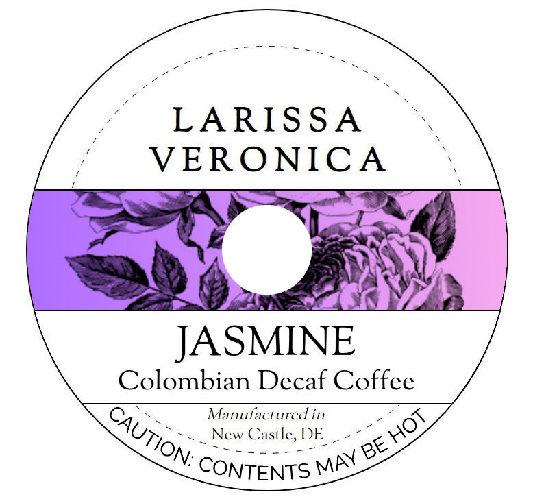 Jasmine Colombian Decaf Coffee <BR>(Single Serve K-Cup Pods)