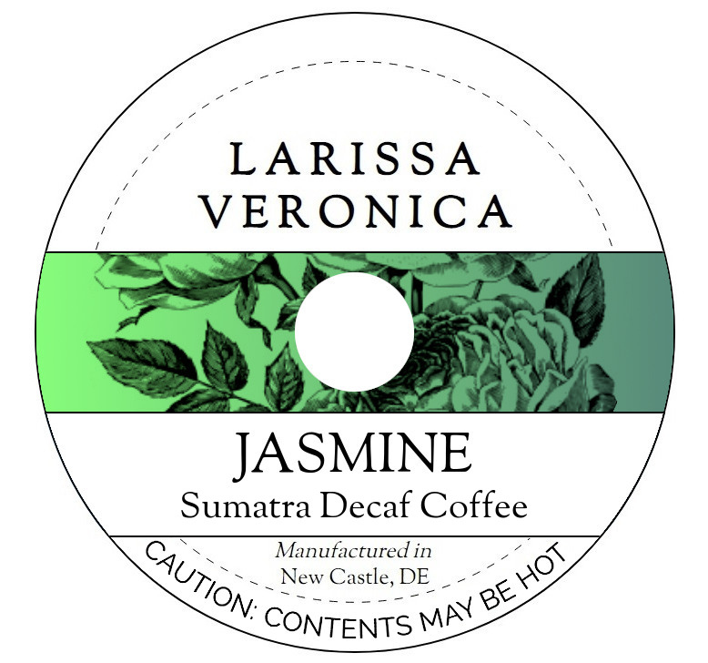 Jasmine Sumatra Decaf Coffee <BR>(Single Serve K-Cup Pods)