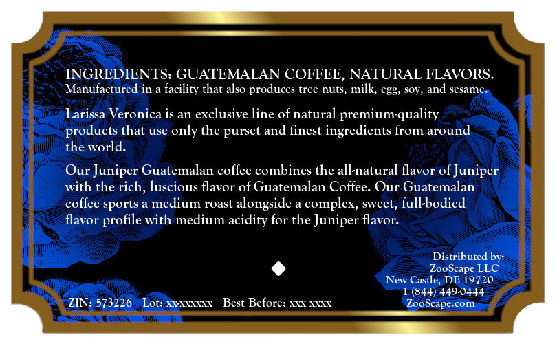 Juniper Guatemalan Coffee <BR>(Single Serve K-Cup Pods)