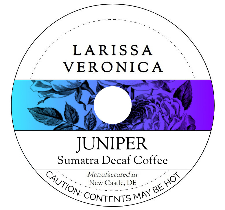 Juniper Sumatra Decaf Coffee <BR>(Single Serve K-Cup Pods)