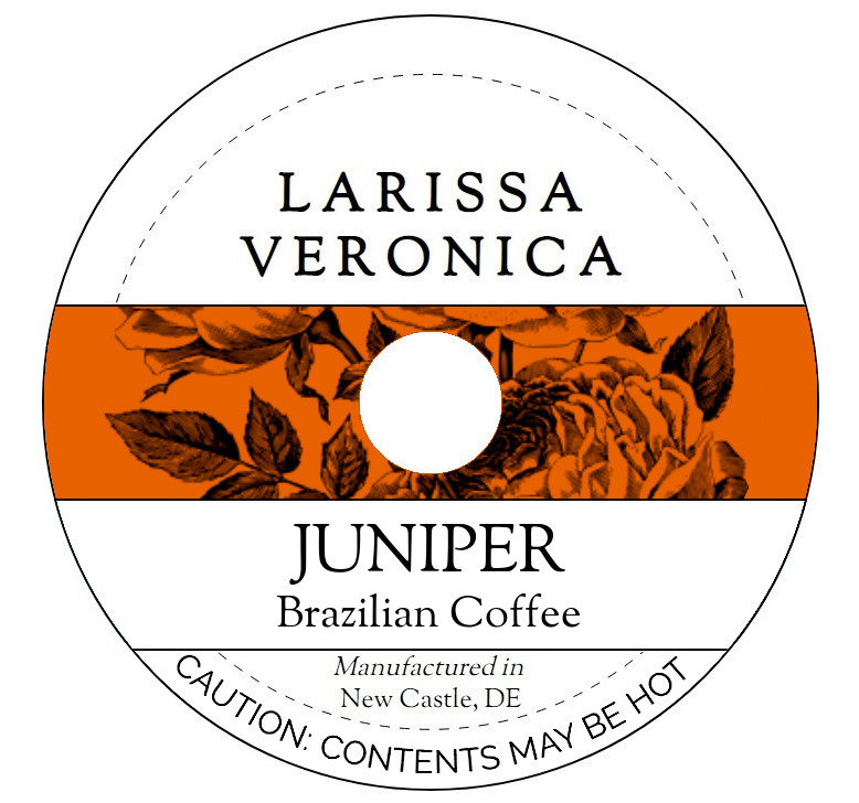 Juniper Brazilian Coffee <BR>(Single Serve K-Cup Pods)