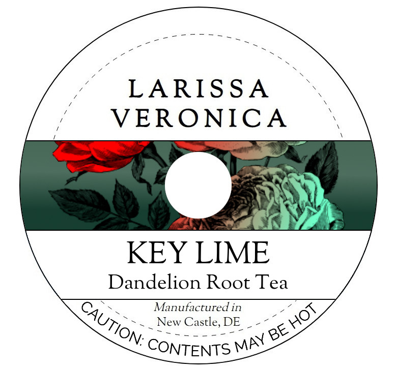 Key Lime Dandelion Root Tea <BR>(Single Serve K-Cup Pods)