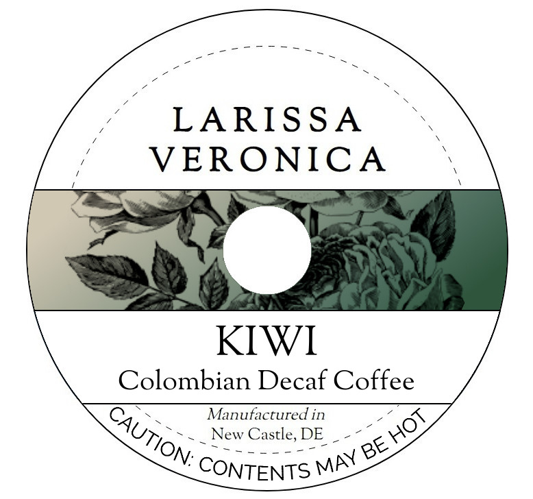 Kiwi Colombian Decaf Coffee <BR>(Single Serve K-Cup Pods)