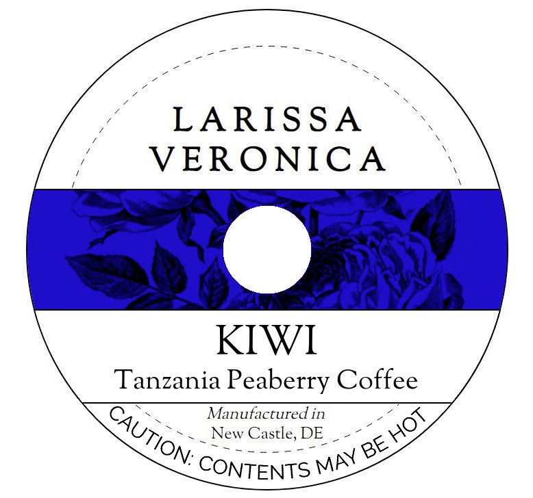 Kiwi Tanzania Peaberry Coffee <BR>(Single Serve K-Cup Pods)