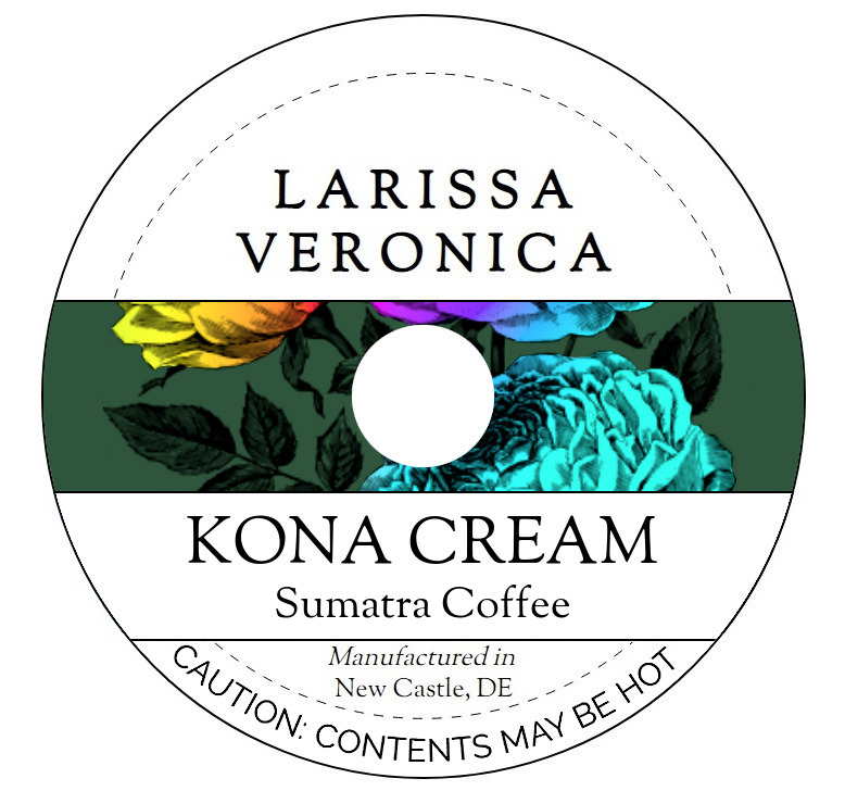 Kona Cream Sumatra Coffee <BR>(Single Serve K-Cup Pods)