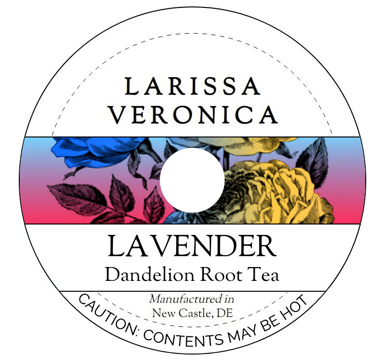 Lavender Dandelion Root Tea <BR>(Single Serve K-Cup Pods)