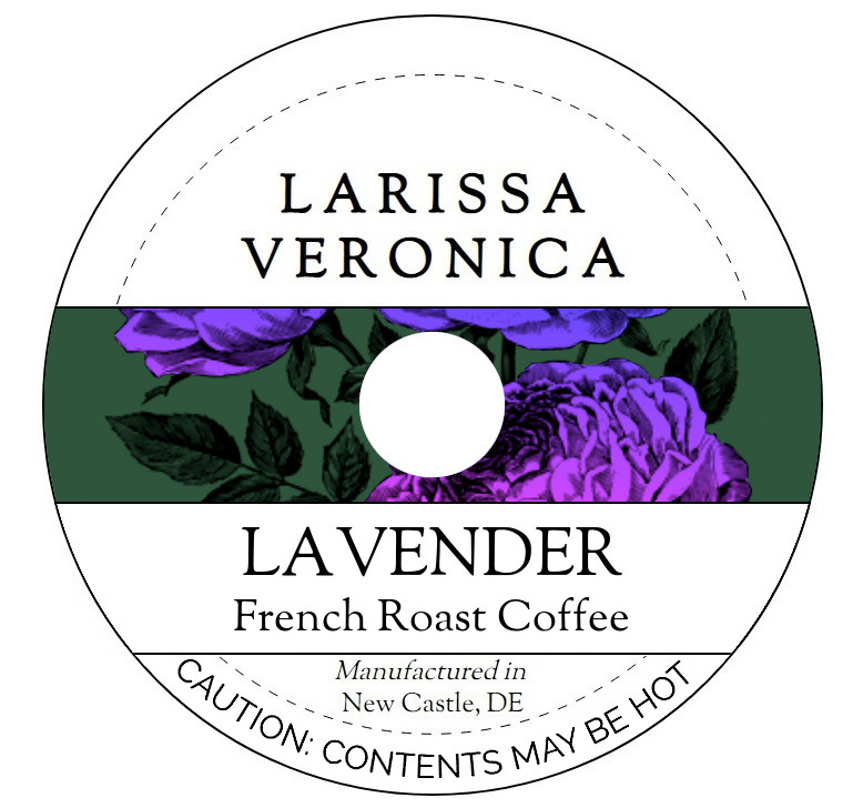 Lavender French Roast Coffee <BR>(Single Serve K-Cup Pods)