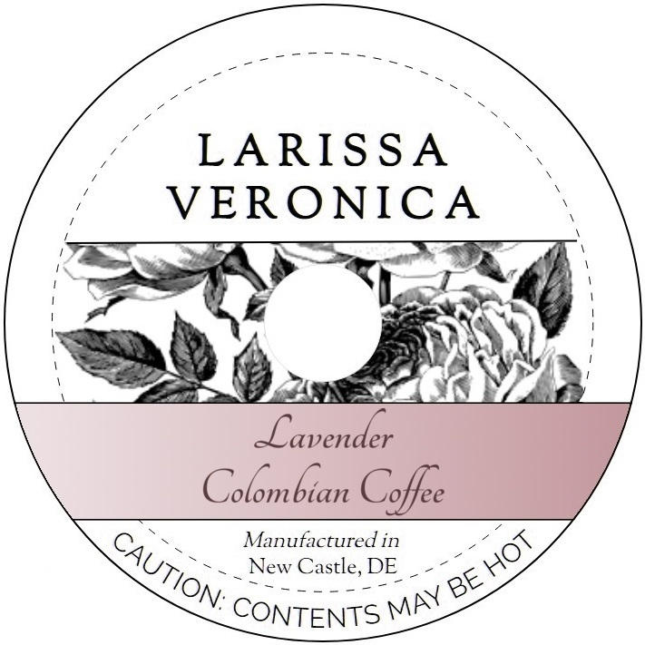 Lavender Colombian Coffee <BR>(Single Serve K-Cup Pods)