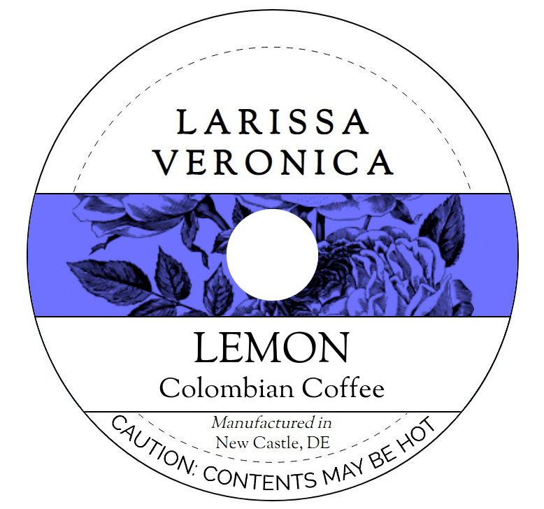 Lemon Colombian Coffee <BR>(Single Serve K-Cup Pods)