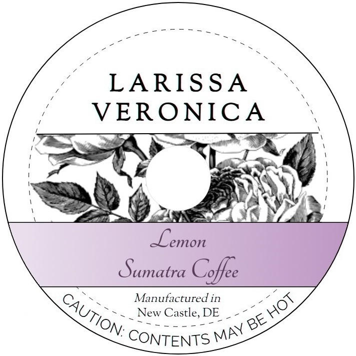 Lemon Sumatra Coffee <BR>(Single Serve K-Cup Pods)