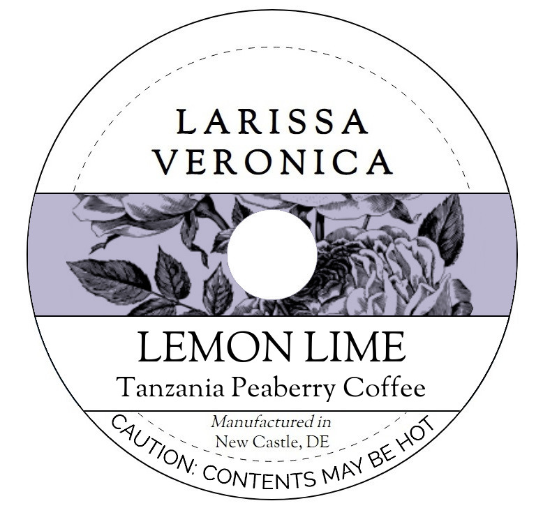 Lemon Lime Tanzania Peaberry Coffee <BR>(Single Serve K-Cup Pods)