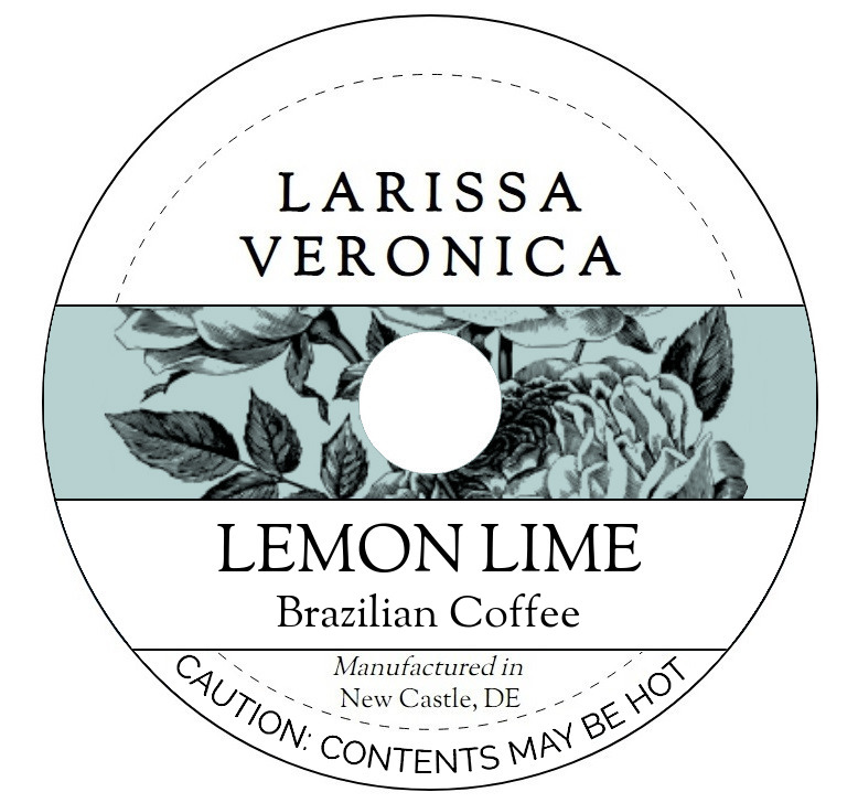Lemon Lime Brazilian Coffee <BR>(Single Serve K-Cup Pods)