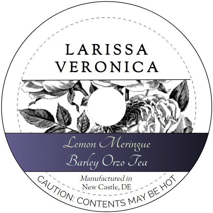 Lemon Meringue Barley Orzo Tea <BR>(Single Serve K-Cup Pods)