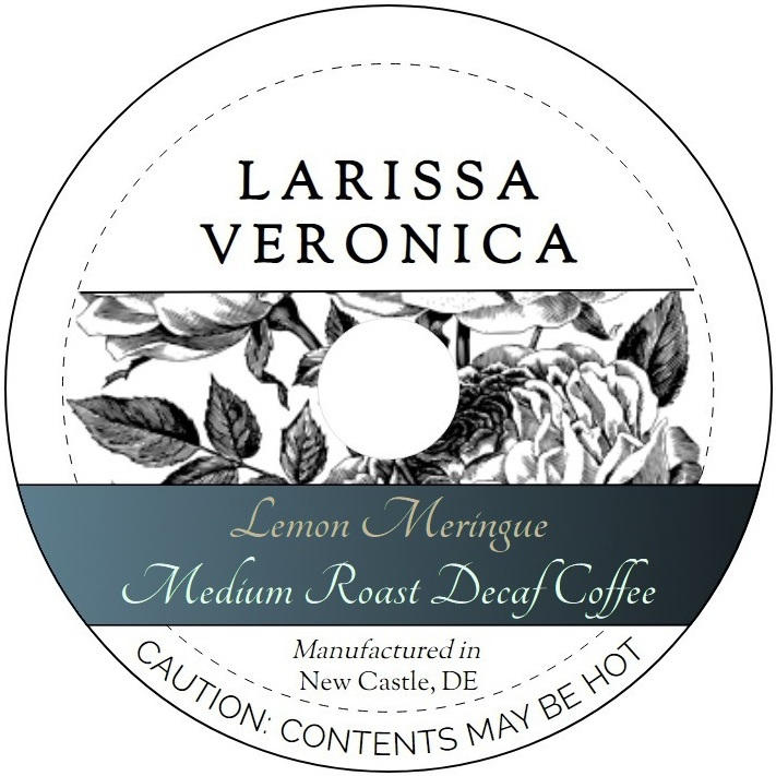 Lemon Meringue Medium Roast Decaf Coffee <BR>(Single Serve K-Cup Pods)