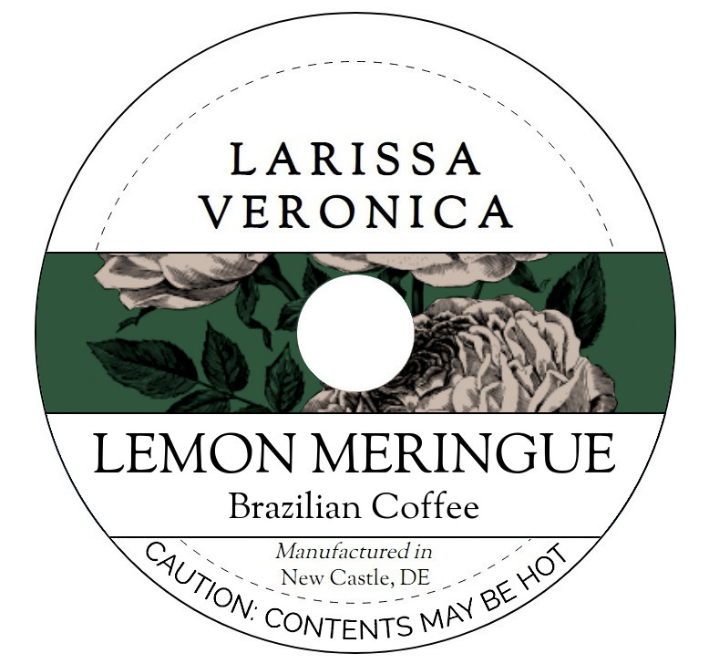 Lemon Meringue Brazilian Coffee <BR>(Single Serve K-Cup Pods)