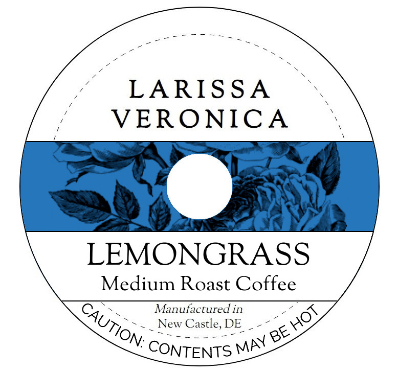 Lemongrass Medium Roast Coffee <BR>(Single Serve K-Cup Pods)