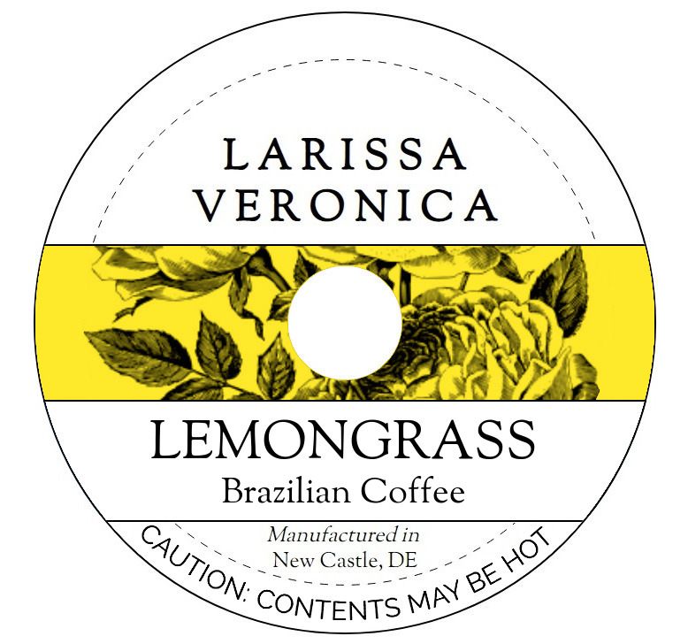 Lemongrass Brazilian Coffee <BR>(Single Serve K-Cup Pods)