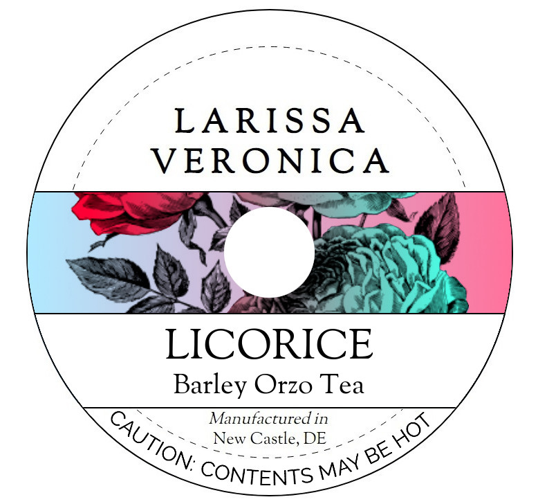 Licorice Barley Orzo Tea <BR>(Single Serve K-Cup Pods)