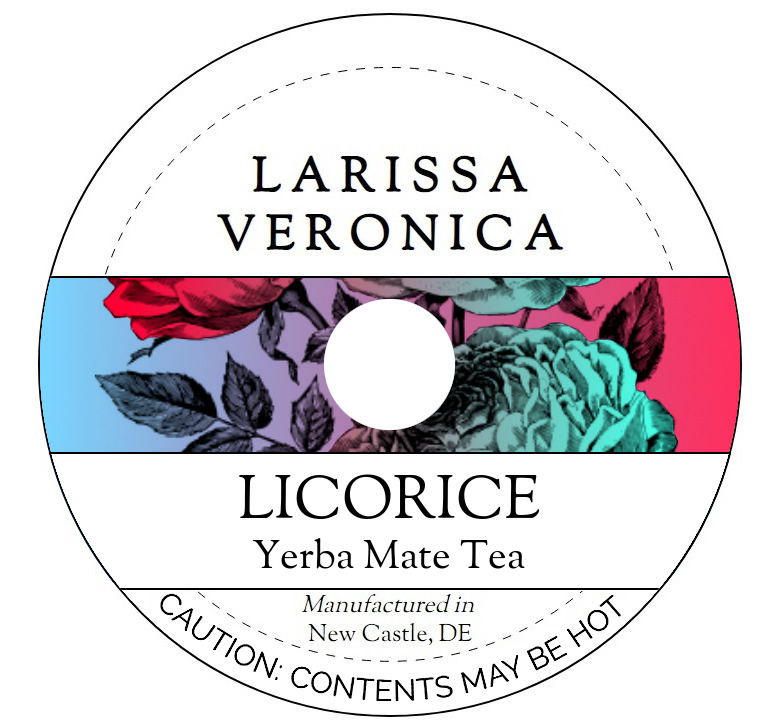 Licorice Yerba Mate Tea <BR>(Single Serve K-Cup Pods)