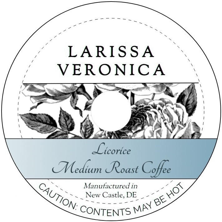 Licorice Medium Roast Coffee <BR>(Single Serve K-Cup Pods)