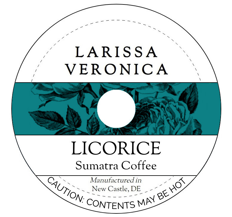 Licorice Sumatra Coffee <BR>(Single Serve K-Cup Pods)