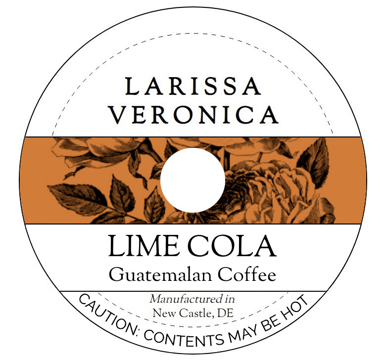Lime Cola Guatemalan Coffee <BR>(Single Serve K-Cup Pods)