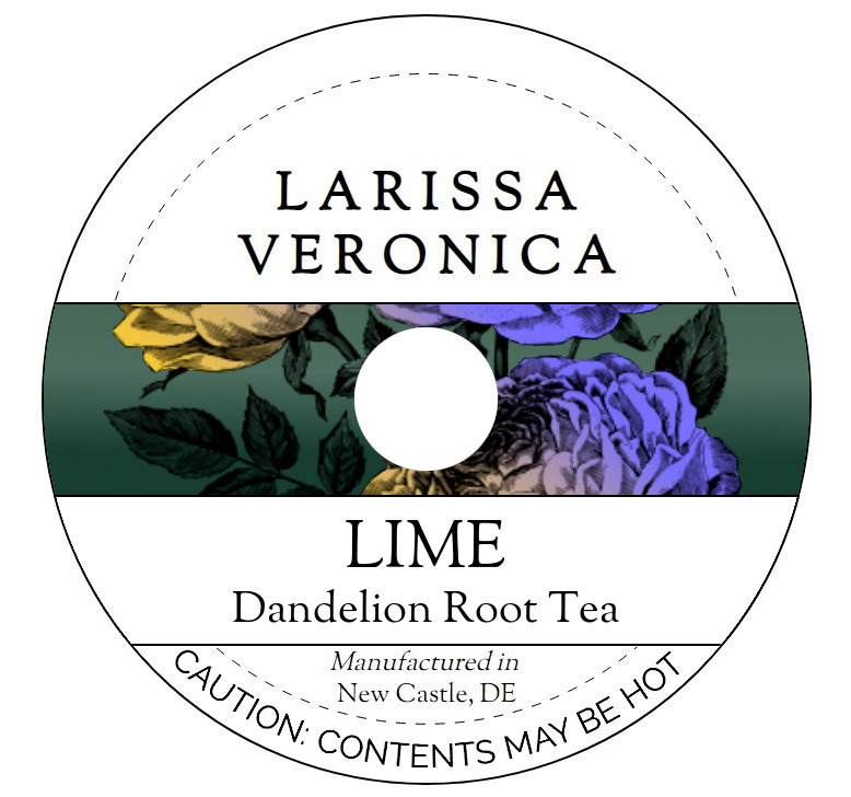 Lime Dandelion Root Tea <BR>(Single Serve K-Cup Pods)