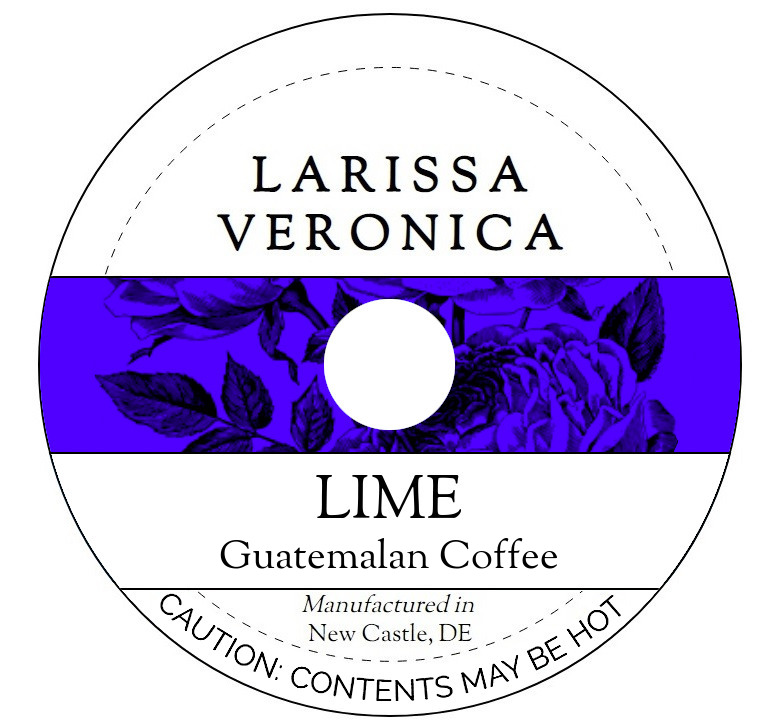 Lime Guatemalan Coffee <BR>(Single Serve K-Cup Pods)